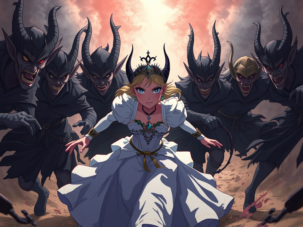 princess-chased-by-the-7-elves-dark-themed-elves-angry – Bobby Blade